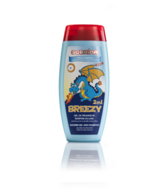 Subrina KIDS Breezy 2v1 sprchový gel a šampón 250ml