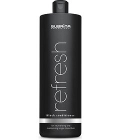 Subrina Professional Refresh Black čierny kondicionér na blond vlasy 1000ml